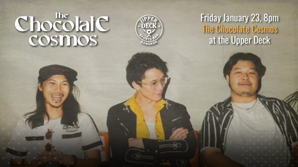 The Chocolate Cosmos band Live at Upperdeck sports bar on the 23rd of January